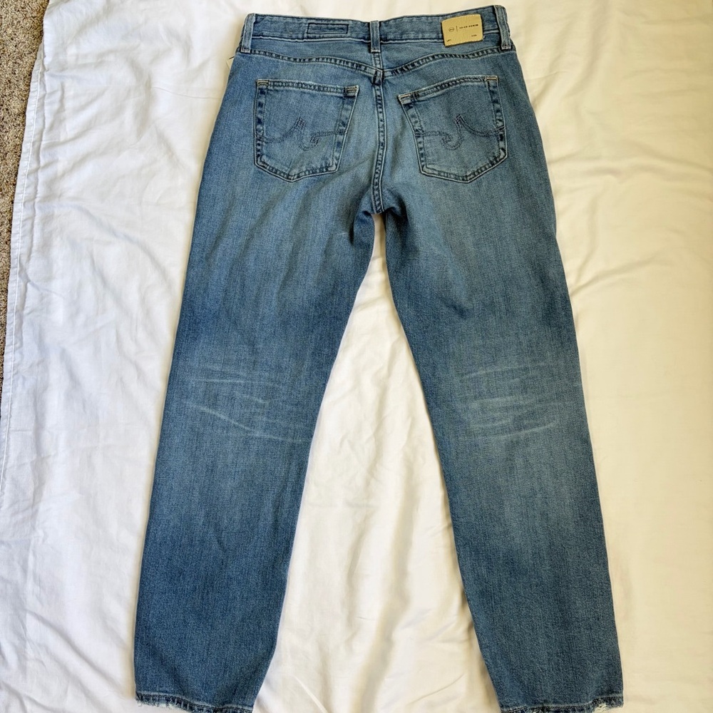 AG Ex Boyfriend Slouchy Slim Jeans Size 27 Japanese Fabric - Picture 7 of 8